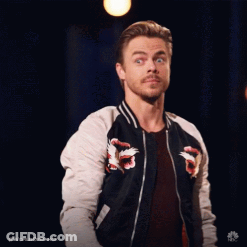 Man In Jacket With Bird On Stage GIF