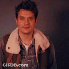Man In Jacket With White Collar GIF