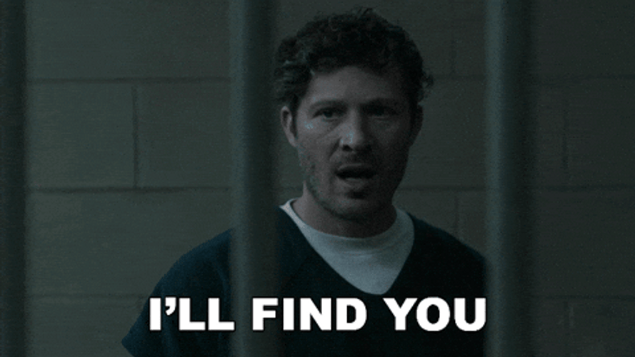 Man In Jail I'll Find You GIF