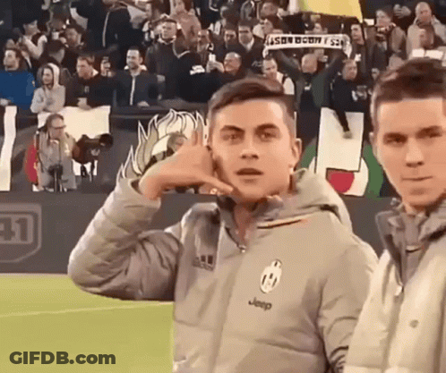 Man In Jeep Jacket On Soccer Field GIF