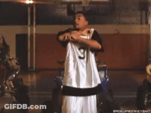 Man In Jersey Number 3 GIF