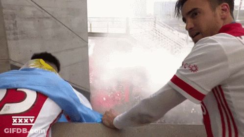 Man In Jersey Number 5 GIF