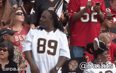 Man In Jersey Number 89 GIF