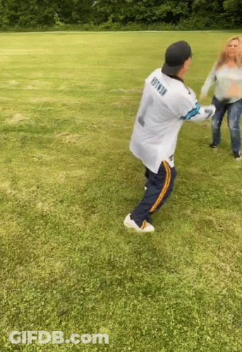 Man In Jersey Number 9 Standing In Field GIF