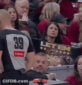 Man In Jersey Saying 39 GIF
