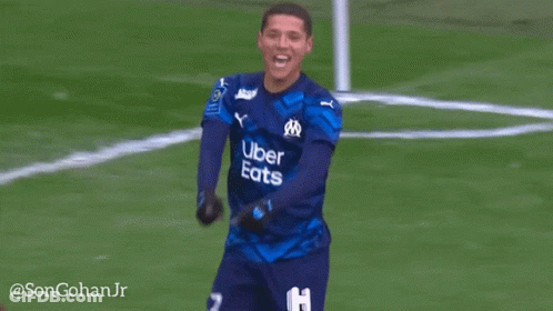 Man In Jersey With Number 8 GIF