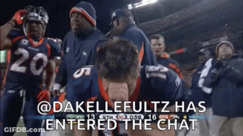 Man In Jets Shirt Holding Football GIF
