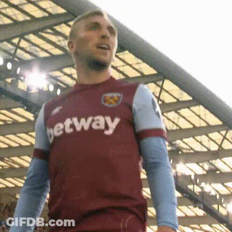Man In Jetway Jersey On Soccer Field GIF