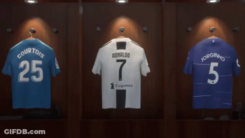 Man In Jorginho Jersey GIF