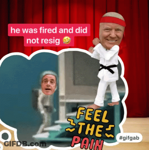 Man In Karate Uniform Saying Feel The Pain GIF