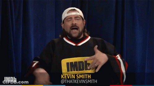Man In Kevin Smith Jersey Giving Presentation GIF