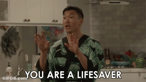 Man In Kimono Says You Are A Lifesaver GIF