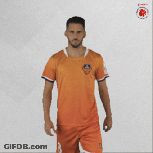Man In Kingfisher Jersey Number 8 GIF