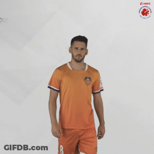 Man In Kingfisher Jersey Number 8 GIF