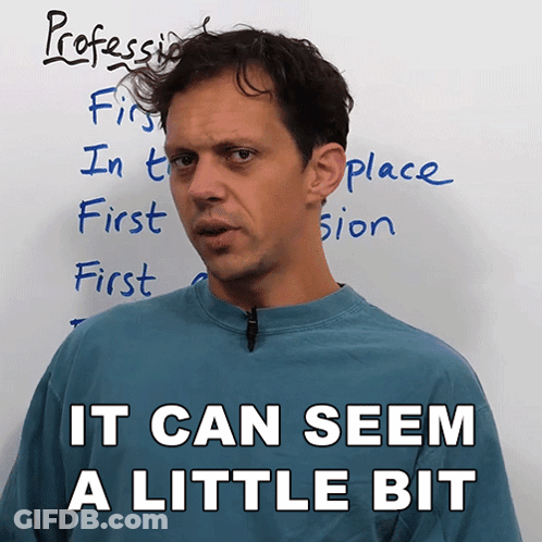 Man In Kitchen With NBC Logo GIF