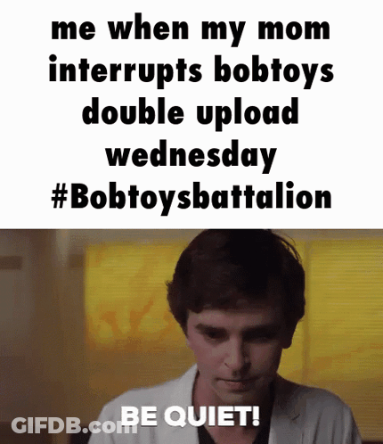 Man In Lab Coat Saying Be Quiet GIF