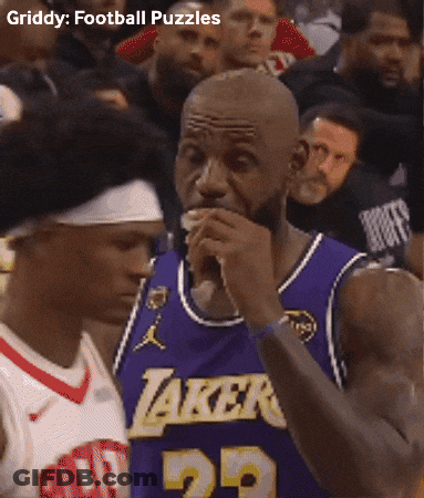 Man In Lakers Jersey Eating GIF