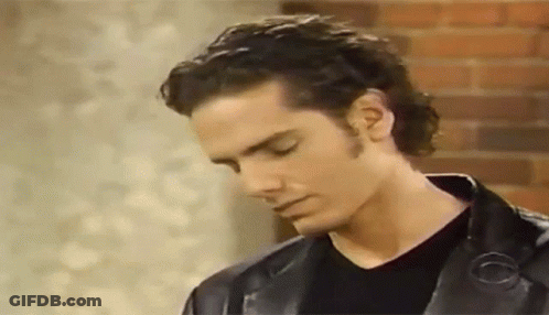 Man In Leather Jacket And Black Shirt GIF