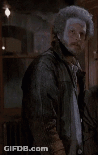 Man In Leather Jacket And Tie Says Neva GIF