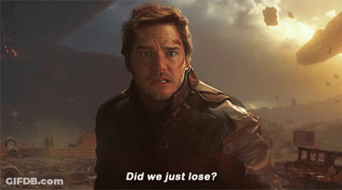 Man In Leather Jacket Asking If He Just Lost GIF