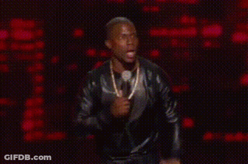 Man In Leather Jacket Dancing On Stage GIF
