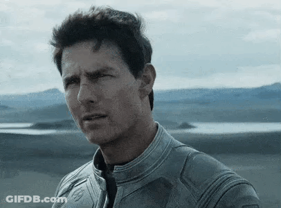 Man In Leather Jacket In Desert GIF