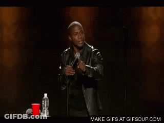 Man In Leather Jacket Making Funny Face GIF