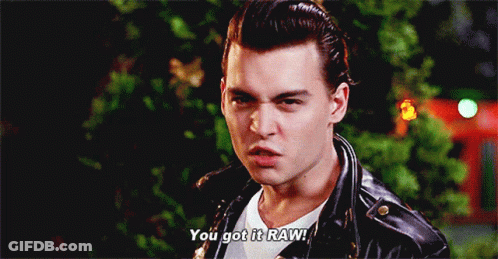 Man In Leather Jacket Says You Got It Raw GIF