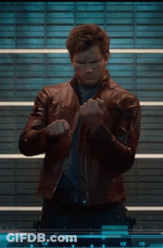 Man In Leather Jacket With 00 Display GIF