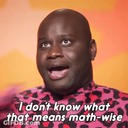 Man In Leopard Print Shirt I Don't Know Math-Wise GIF
