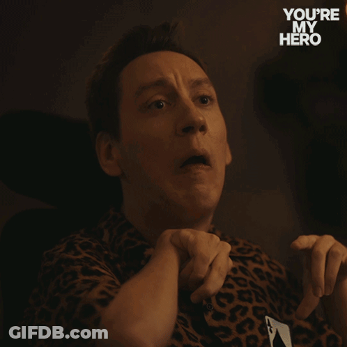 Man In Leopard Print Shirt Waiting GIF