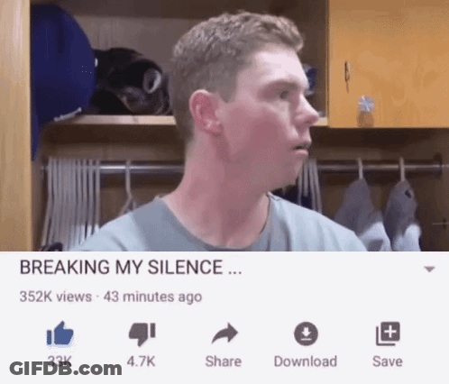 Man In Locker Room Breaking My Silence GIF