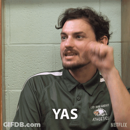 Man In LSD War Eagles Polo GIF