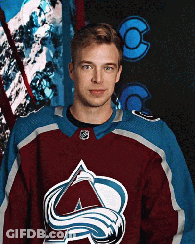 Man In Maroon And Blue Jersey GIF