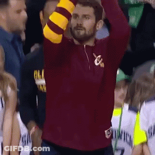 Man In Maroon And Yellow Striped Sweater With X GIF
