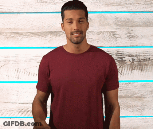 Man In Maroon Shirt GIF
