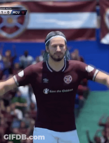 Man In Maroon Shirt Saying Save The Children GIF