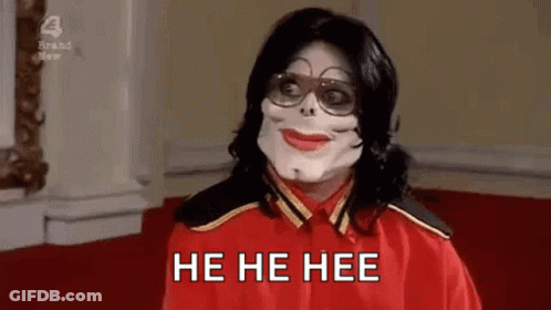 Man In Mask And Glasses Laughing He He Hee GIF
