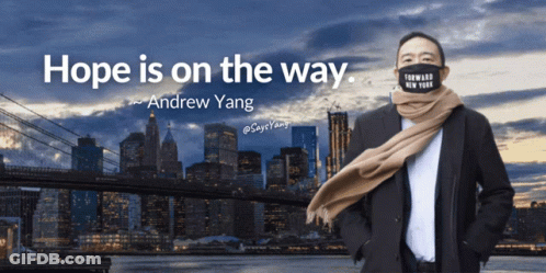 Man In Mask Hope Is On The Way GIF