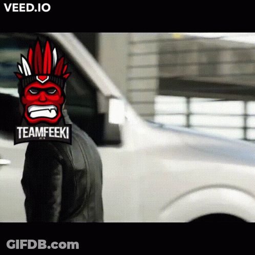 Man In Mask Saying Teamfeeking GIF