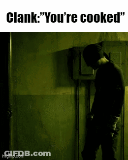 Man In Mask Saying Youre Cooked GIF