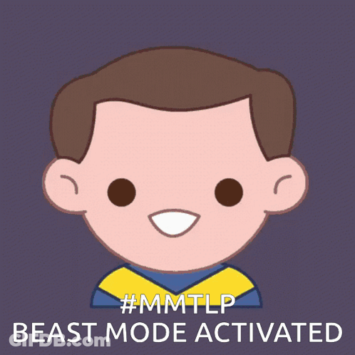 Man In Mask Says Beast Mode Activated GIF
