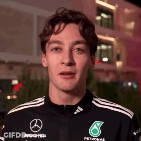 Man In Mercedes AMG Jacket GIF
