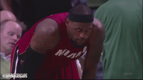 Man In Miami Jersey Looking At Camera GIF