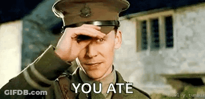 Man In Military Uniform Covering Eyes GIF