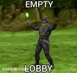 Man In Military Uniform Holding Green Object Saying Lobby GIF