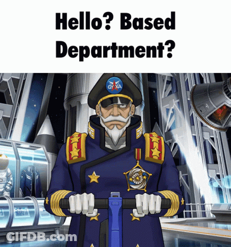 Man In Military Uniform Holding Scooter Hello Based Department GIF