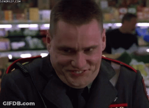 Man In Military Uniform Making Funny Face GIF