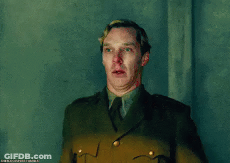 Man In Military Uniform Saluting GIF