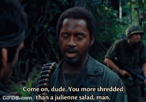 Man In Military Uniform Says Come On Dude GIF